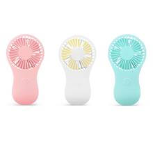 Baby mini portable pocket fan cool air portable travel cooler soft air cooling power is supplied by 3x AAA battery 2024 - buy cheap