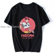 Camiseta Kawaii Hunter X Hunter para hombre, Tops divertidos de verano, camisetas gráficas de dibujos animados HISOKA MOROW, Harajuku, camiseta de Anime para hombre 2024 - compra barato