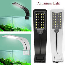 Супертонкий Водонепроницаемый светодиодный светильник для аквариума, ламсветильник для выращивания водных растений с клипсой, 10 Вт, (ЕС) 2024 - купить недорого