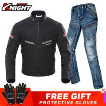 DUHAN Windproof Motorcycle Jacket+Pants Off-Road Racing Motocross Moto Jacket Protective Anti-fall Motorcycle Jacket Men 2024 - buy cheap