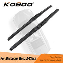 KOSOO For Mercedes Benz A-Class W168 W169 W176 A180 A160 Model Year From 1997 To 2018 Car Windscreen Wiper Blades Natural Rubber 2024 - buy cheap