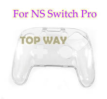 1pcs Case Hard Controller Protective Cover Handle Shell Transparent Clear Crystal for Nintend Nintendo Switch Pro Controller 2024 - buy cheap