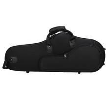 Water-Resistant Oxford Fabric Alto Saxophone Big Bag Box Sax Soft Case with Adjustable Shoulder Strap,Black 2024 - buy cheap