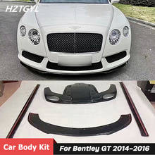 Carbon Fiber Or FRP Material Front Bumper Lip Rear Diffuser Side Skirts For Bentley Continental GT Tuning 2014-2016 2024 - buy cheap