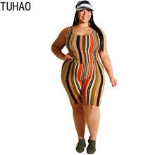 Tuhao-roupa de treino feminina casual, moda duas peças, plus size, 5xl, 4xl, 3xl, wm75, 2020 2024 - compre barato