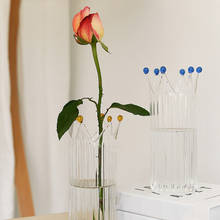 Florero para decoración de boda, florero de mesa, Terrario de mesa, contenedores de vidrio, jarrones de mesa de escritorio 2024 - compra barato