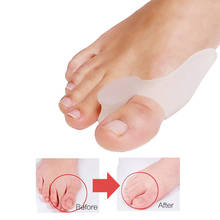 50 Pair Soft Silicone Separator Corrector Pedicure Hammer Toe Big Foot Care Tools Protector Bunion Straightener Orthotics Goods 2024 - buy cheap