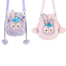 Disney Duffy and His Friends Kawaii Stella Lou Stuffed Plush Backpack Cute Anime Rabbit Plush Bucket Bag Gifts for Kids Girls 2024 - buy cheap