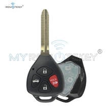 Remtekey-llave remota Hyq12bby de 4 botones, mando a distancia con Chip G para Toyota Camry 2007 -2010, control remoto automático de coche, reemplazo de 314 mhz 2024 - compra barato