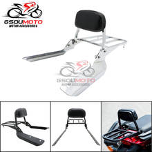 Motorcycle Accessories Backrest Sissy Bar Brackets Rear Luggage Rack For Honda CTX700D CTX700N CTX700 D/N/ND 2014-2018 17 16 15 2024 - buy cheap