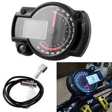 15000RPM Universal Motorcycle Meter Indicator Light Speedometer Meter LED Digital Tachometer Odometer 2024 - buy cheap