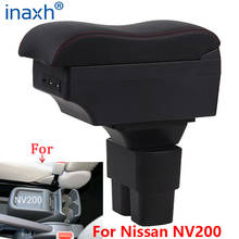 Reposabrazos para Nissan NV200, caja de almacenamiento con reposabrazos, piezas de reacondicionamiento Interior, detalles del coche, accesorios USB 2024 - compra barato