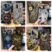 Reall Clock Mechanism Steampunk Phone Case For Redmi 6 4X 7 7A 8 GO K20 Note 4 4X 5 5A 6 6 Pro 7 8 8pro 2024 - buy cheap