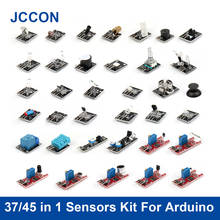 DIY 37 In 1 Sensor Kits For Raspberry Pi 4B Arduino Beginner Sensor Module Learning Suit Ultimate Top Quality Sensor Module Kit 2024 - buy cheap