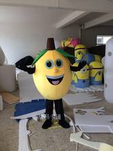 Yellow Lemon Mascot Costumes Fruit Mascot Costumes Halloween Costumes Chirstmas Party Adult Size Fancy Dress 2024 - buy cheap