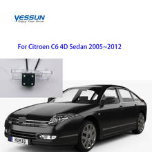 Yessun acessórios do carro visão noturna câmera de visão traseira para citroen c6 2005 sedan 2012 c6 sedan invertendo câmera 2024 - compre barato