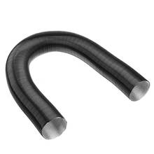 1pc Black 75mm Car Air Heater Ducting Pipe Hose Line Parking Heaters Heater Duct Pipe For Webasto Dometic Planer 2024 - buy cheap