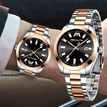 MEGALITH Wristwatch Watches Men Top Brand Luxury Waterproof Sports Men Watches Fashion Analog Quartz Watch Clock Gift Man 8603 2024 - buy cheap