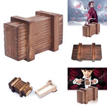 Rompecabezas de madera con caja de compartimentos mágicos para niños, juguete de rompecabezas con caja de compartimentos, lógica, truco secreto de magia, juguete para regalo, #38 2024 - compra barato