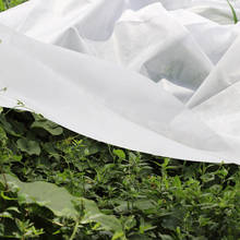 Cubierta de tela para jardín y cuidado de plantas, manta de protección contra las heladas para exteriores, cubierta de cultivo de fila flotante, tela de malla antiaves, 2x6m 2024 - compra barato