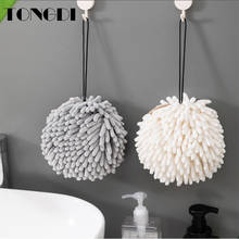 TONGDI New Dry Handball Circular Hand Towel Modern Superabsorbent Eco-friendly Soft Chenille For Home Children Bathroom Kitchen 2024 - buy cheap