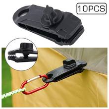 10 pcs Clip tente en plastique pour camping plein air Tent Clip Adjustable Plastic Heavy Duty Windproof Awning Clamp Outdoor Cam 2024 - buy cheap