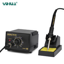 YIHUA 936 Motherboard Lead Free Temperature Controlled Soldering Station EU plug for soldering Free shipping 2024 - buy cheap