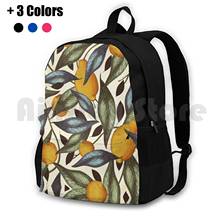 Dicky Bow-Julia Outdoor Hiking Backpack Riding Climbing Sports Bag Botanical Nature Vintage Flowers Floral Fruit Pears Healthy 2024 - buy cheap