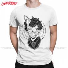 Cadáver marido t camisa dos homens novidade tees manga curta em torno do pescoço camiseta 100% algodão 4xl 5xl topos 2024 - compre barato