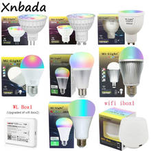 MiBoxer(Milight) 2.4G Dimmable Led Bulb 4W 5W 6W 9W 12W MR16 GU10 E27 RGBW RGBWW RGB+CCT Led Lamps 2024 - buy cheap