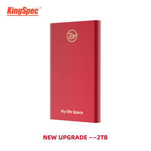KingSpec-disco duro externo hd para ordenador portátil, 1TB, 2TB 2024 - compra barato
