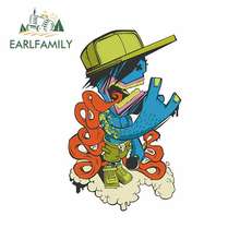 EARLFAMILY 13cm x 8.2cm For Zombie Hip Hop Fine Decal Waterproof Car Stickers DIY Vinyl Car Wrap Personality Decoration 2024 - buy cheap