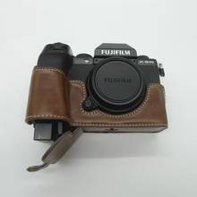 Камера видео сумка Половина Чехол для ЖК-дисплея с подсветкой Fujifilm Fuji XS10 XS-10 низ чехол с Батарея открытие 2024 - купить недорого