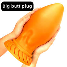 Plugue anal super grande, masturbador anal adulto, plug anal grande grande erótico, brinquedos para mulheres, homens, bunda 2024 - compre barato