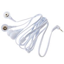 1 PC Durable Replacement Electrode Pads Tens Unit Lead Wires Cables For Tens EMS Standard 5mm Connection Massage Tools 4-Way 2024 - buy cheap
