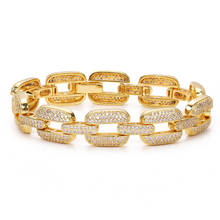 Bettyue New Arrival Gold Color Bracelet For Women&Girls Cool Decoration HipHop Style Jewelry With Shiny Zirconia In Banquet 2024 - buy cheap