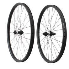 Rodas de carbono para bicicleta, 29er, mtb, disco de carbono, 40mm, assimetria, 29er, 29 impulsionador, dt350s, 110, 148 2024 - compre barato