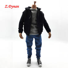 1/6 scale male action figure casual clothes set jacket shirt jeans shoes set for 12 inches HT PH body figures 2024 - buy cheap