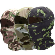 Tactical Camouflage Balaclava Full Face Mask Military Shoot Hunting Accrssories Bike Protective Headgear Combat Breathable Hats 2024 - buy cheap