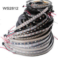 WS2812B 1m/3m/5m 30/60/74/96/100/144 pixels/leds/m Smart led pixel strip,WS2812 IC;WS2812B/M,IP30/IP65/IP67,Black/White PCB,DC5V 2024 - buy cheap