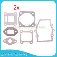 2sets/pack  motorcycle Engine Gasket Set Kit Parts for 2 stroke 47cc 49cc MiniMoto Mini Dirt Pocket ATV Quad Moto Bike Motorbike 2024 - buy cheap