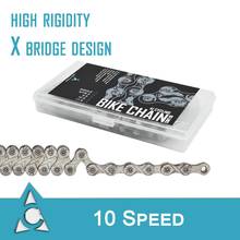 MTB Road Bike Chain 10 Speed 116 links Compatible with Shimano Campagnolo and SRAM 2024 - buy cheap