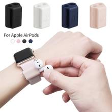 High Quality Silicone Protective Cover Protection Case For Wireless Bluetooth Earphones AirPods Watches IWatch 2024 - buy cheap