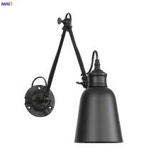 IWHD Loft Style Industrial Wall Light Fixtures Bedroom Cafe Stair Swing Long Arm Vintage Wall Lamp Sconce Apliques Pared LED 2024 - buy cheap