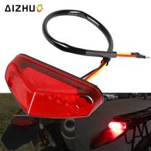 Farol traseiro para motocross e bicicleta, luzes de seta para yamaha yz426f yz450f yz250f yz125 yz250 2006-2011 yz 2001 2019 426f 450 250 2024 - compre barato