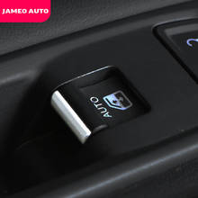 Jameo Auto 7 шт./компл. ABS хромированный автомобильный стеклоподъемник кнопка крышки наклейка для Jeep Compass 2017 - 2021 аксессуары 2024 - купить недорого