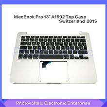 Capa suíça com teclado, capa superior para macbook pro 13 "a1502 2015 anos 2024 - compre barato