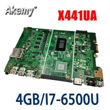 ERILLES X441UA placa base de computadora portátil para ASUS X441U X441UV X441UAK F441U A441U placa base original 4GB-RAM I7-6500U CPU 2024 - compra barato