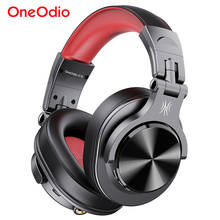 Oneodio Fusion Professional Wired Studio DJ Headphones + Wireless Bluetooth 5.2 Headset HIFI Stereo Monitor Headphone With Mic 2024 - buy cheap