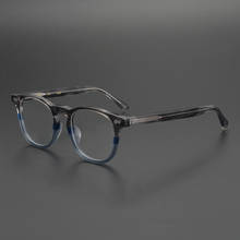 Hand-Made Retro Square Acetate Prescription Glasses Frames Men Women High Quality Myopia Optical Eyeglasses Fashion Spectacles 2024 - buy cheap